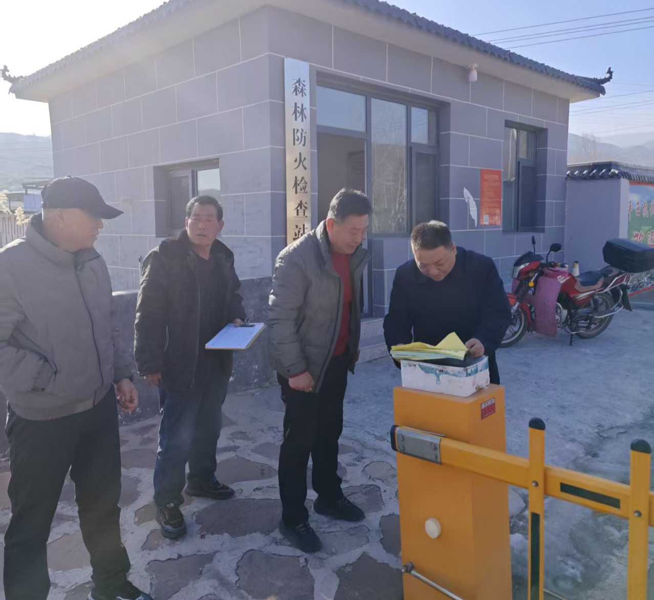 阳泉市林草防火中心多措并举抓实元旦期间森林防火工作