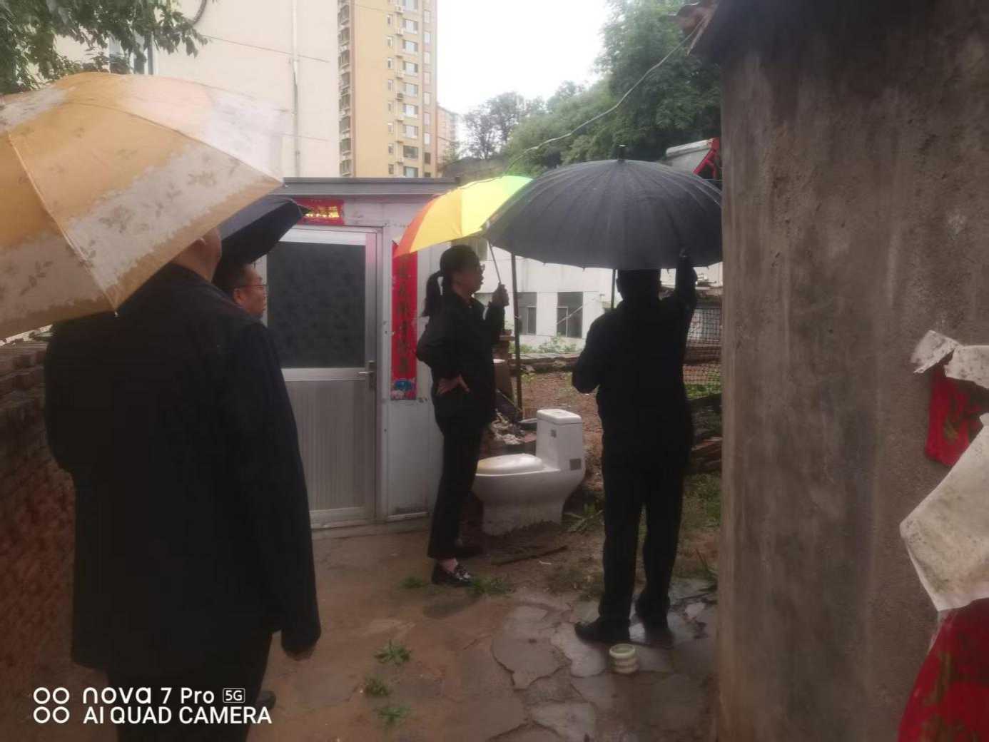 阳泉高新区开展地质灾害隐患点督导检查