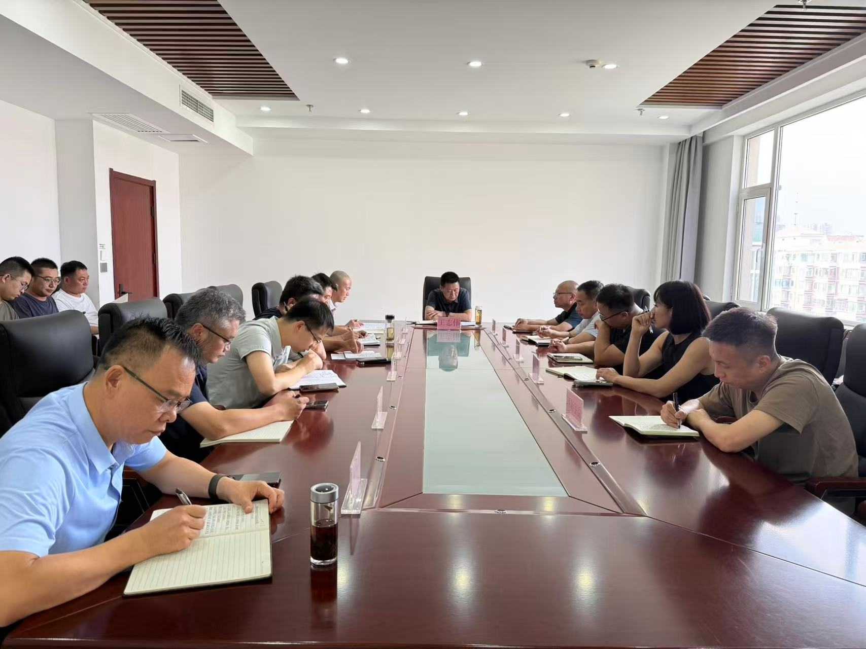 阳泉市规划和自然资源局组织召开全市防汛关键期地质灾害风险隐患排查专项行动推进会